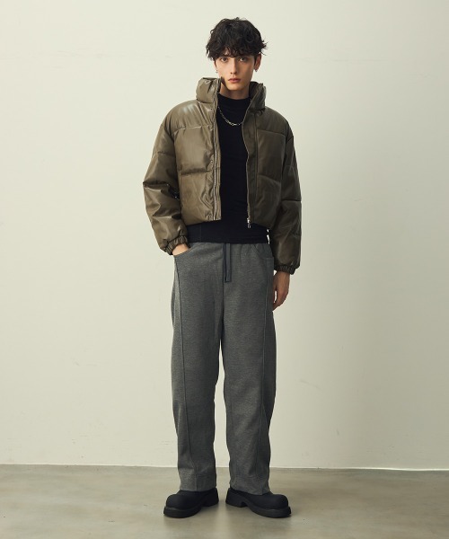 Shoowtime(ショウタイム)の「3D cut sweatpants / 立体裁断スウェットパンツ(スウェットパンツ・メンズ・チャコールグレー・MEDIUM/X-LARGE)」の12枚目の写真