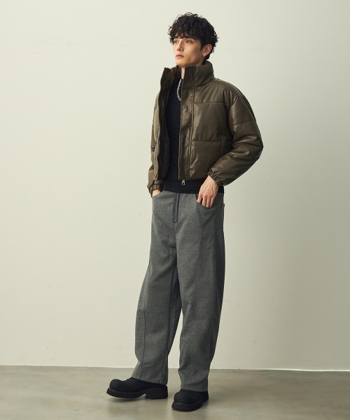 Shoowtime(ショウタイム)の「3D cut sweatpants / 立体裁断スウェットパンツ(スウェットパンツ・メンズ・チャコールグレー・MEDIUM/X-LARGE)」の16枚目の写真
