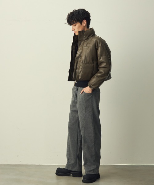 Shoowtime(ショウタイム)の「3D cut sweatpants / 立体裁断スウェットパンツ(スウェットパンツ・メンズ・チャコールグレー・MEDIUM/X-LARGE)」の17枚目の写真