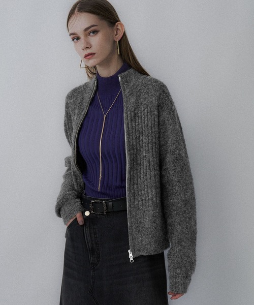 セール】コンパクトジップカーディガン(HARE)（カーディガン/ボレロ