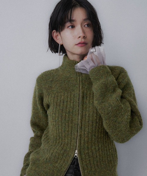 セール】コンパクトジップカーディガン(HARE)（カーディガン/ボレロ