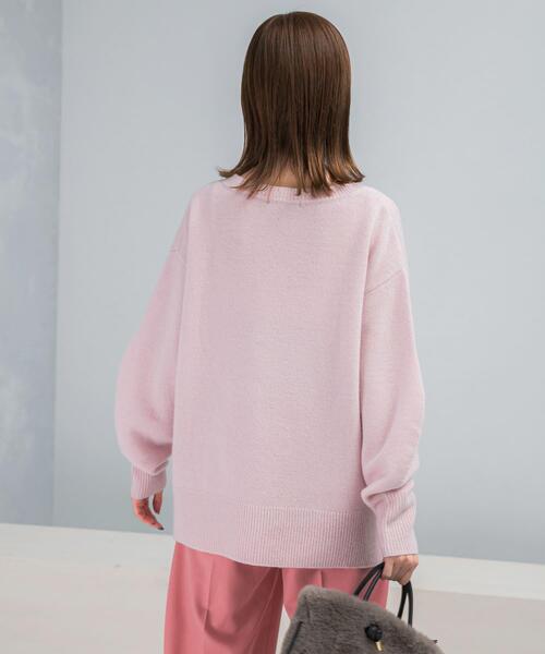 セール】ウールカシミヤVネックニットプルオーバー（ニット/セーター