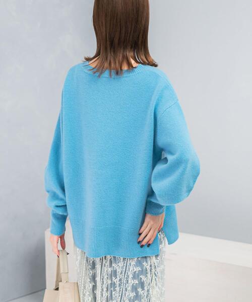 セール】ウールカシミヤVネックニットプルオーバー（ニット/セーター