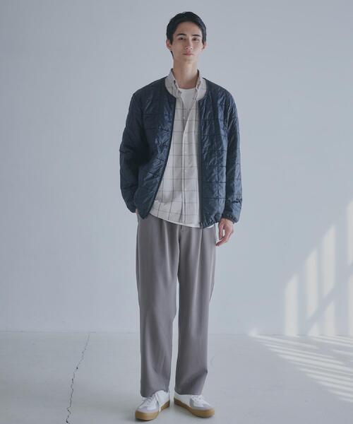 THE SHOP TK （ザ ショップ ティーケー ）の「【3WAY】中綿ライナー付き カルゼコート　洗濯機OK/ON・OFF対応（その他アウター・メンズ・ダークブラウン/ブラック・02/03/04）」の12枚目の写真