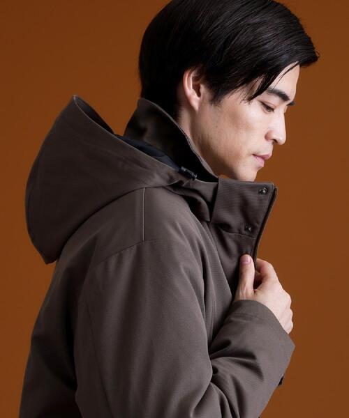 THE SHOP TK （ザ ショップ ティーケー ）の「【3WAY】中綿ライナー付き カルゼコート　洗濯機OK/ON・OFF対応（その他アウター・メンズ・ダークブラウン/ブラック・02/03/04）」の15枚目の写真