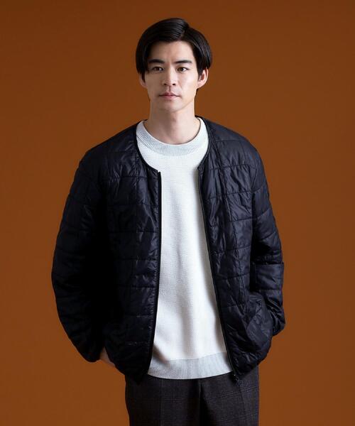 THE SHOP TK （ザ ショップ ティーケー ）の「【3WAY】中綿ライナー付き カルゼコート　洗濯機OK/ON・OFF対応（その他アウター・メンズ・ダークブラウン/ブラック・02/03/04）」の18枚目の写真