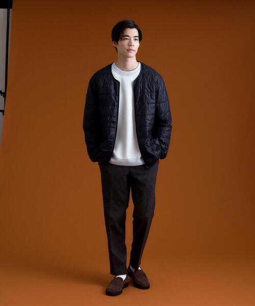 THE SHOP TK （ザ ショップ ティーケー ）の「【3WAY】中綿ライナー付き カルゼコート　洗濯機OK/ON・OFF対応（その他アウター・メンズ・ダークブラウン/ブラック・02/03/04）」の19枚目の写真