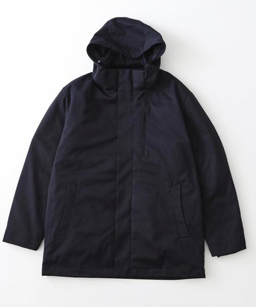 THE SHOP TK （ザ ショップ ティーケー ）の「【3WAY】中綿ライナー付き カルゼコート　洗濯機OK/ON・OFF対応（その他アウター・メンズ・ダークブラウン/ブラック・02/03/04）」の20枚目の写真