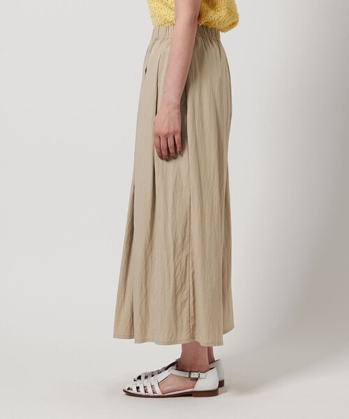 A DAY IN THE LIFE UNITED ARROWS(アデイインザライフユナイテッドアローズ)の「ギャザー タックスカートパンツ <A DAY IN THE LIFE>(その他パンツ・レディース・ベージュ/オリーブ/ブラック・FREE)」の8枚目の写真