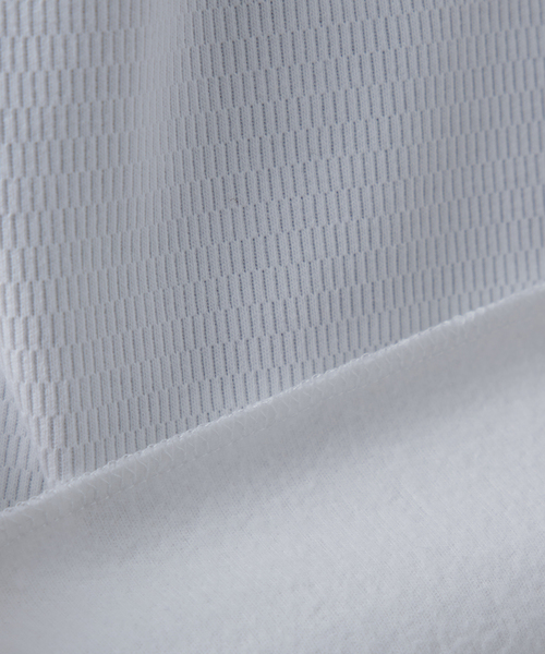 B.C STOCK(ベーセーストック)の「裏起毛 ハニカムサーマル ロングスリーブTシャツ(Tシャツ/カットソー・メンズ・ホワイト/グリーン/ブラック/チャコールグレー・SMALL/MEDIUM/LARGE)」の19枚目の写真