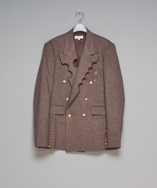 MASU】CRATER TAILORED JACKET（テーラードジャケット）｜MASU