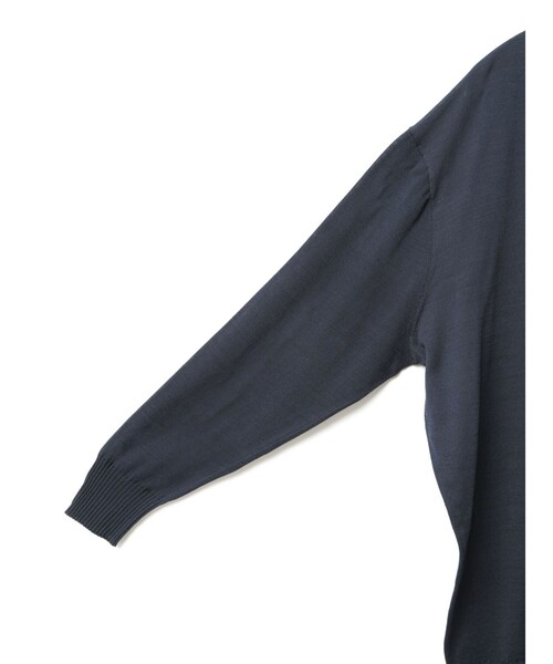 mizuiroind(ミズイロインド)の「mizuiro ind Vネックワイドプルオーバー(ニット/セーター・レディース・ブラック/アイボリー/ネイビー/パープル・FREE)」の11枚目の写真