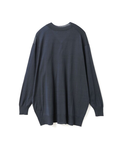 mizuiroind(ミズイロインド)の「mizuiro ind Vネックワイドプルオーバー(ニット/セーター・レディース・ブラック/アイボリー/ネイビー/パープル・FREE)」の13枚目の写真