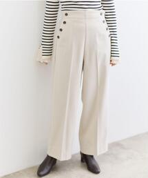 grove | 【洗える/あったか】美シルエットなマリンワイドパンツ(その他パンツ)