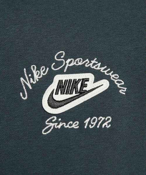 NIKE(ナイキ)の「ナイキ スポーツウェア フェニックス フリース ウィメンズ ルーズカラー プルオーバー トップ / Nike Sportswear Phoenix Fleece Women's Loose Collared Pull-Over Top IM7487-390 Seaweed(ポロシャツ・レディース・ダークグリーン・L/S/M/XS/XL)」の10枚目の写真