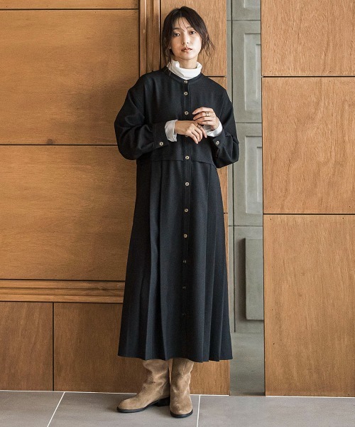 MAYSON GREY（メイソングレイ）の「メランジリブタートルネックプルオーバー≪手洗い可能≫（Tシャツ/カットソー・レディース・チャコールグレー/オフホワイト/ブラック/ブラウン/ライトグレー・M）」の19枚目の写真