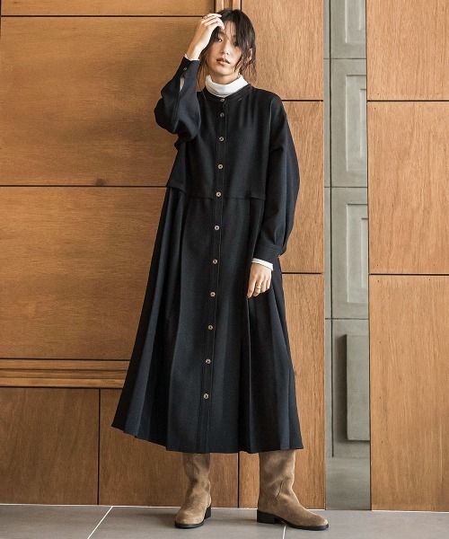 MAYSON GREY（メイソングレイ）の「メランジリブタートルネックプルオーバー≪手洗い可能≫（Tシャツ/カットソー・レディース・チャコールグレー/オフホワイト/ブラック/ブラウン/ライトグレー・M）」の20枚目の写真