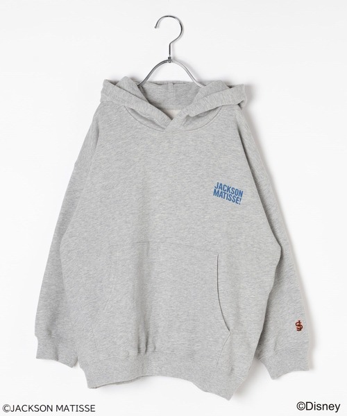 Disney（ディズニー）の「【JACKSON MATISSE×BAYFLOW】ミッキー／プルオーバーパーカー(KIDS)（パーカー・キッズ・ブラック/グレー・140cm/130cm/160cm/150cm）」の3枚目の写真