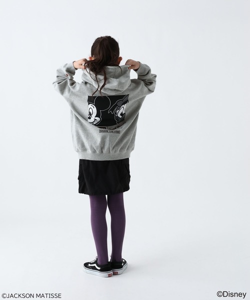 Disney（ディズニー）の「【JACKSON MATISSE×BAYFLOW】ミッキー／プルオーバーパーカー(KIDS)（パーカー・キッズ・ブラック/グレー・140cm/130cm/160cm/150cm）」の18枚目の写真