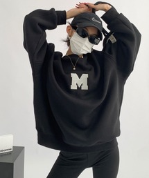 mushwear（マッシュウェア）の「ミニマルロゴオーバーサイズトレーナー（スウェット）」