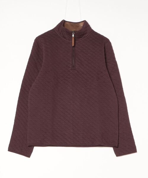 BANANA REPUBLIC FACTORY STORE(バナナリパブリック ファクトリーストア)の「◆BANANA REPUBLIC FACTORY STORE キルティング ニット ハーフジッププルオーバー(スウェット・メンズ・ネイビー/グレー/ブラック/ナチュラル/ワイン・S/M/L/XL)」の11枚目の写真