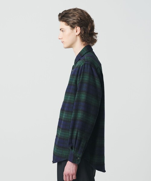 セール】＜one BEAUTY&YOUTH＞JAZZNEP チェック シャツ FORM型（シャツ