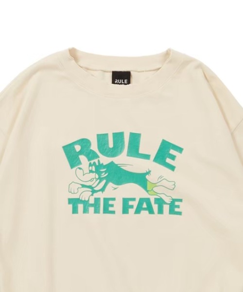RULE THE FATE（ルールザフェイト）の「RTF DOG DAMAGE SWEAT PULLOVER/ドッグダメージスウェットプルオーバー（スウェット・メンズ・ブラック/ベージュ・0/2/1）」の4枚目の写真