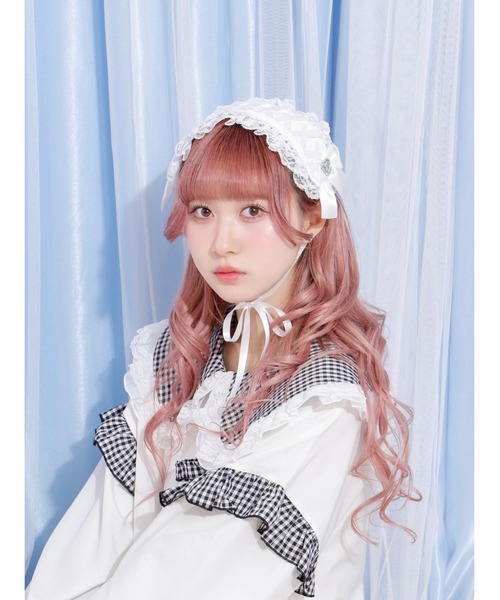 キラキラハートビジューヘッドドレス（その他ヘアアクセサリー