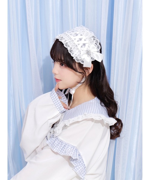 キラキラハートビジューヘッドドレス（その他ヘアアクセサリー