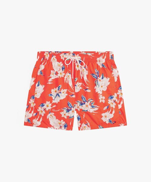 TOMMY HILFIGER（トミーヒルフィガー）の「ミディアムドローストリングプリントボードショーツ（水着・メンズ・ホワイト/グリーン/ホワイト系その他/マルチ/オレンジ・MEDIUM/LARGE/X-LARGE）」の18枚目の写真