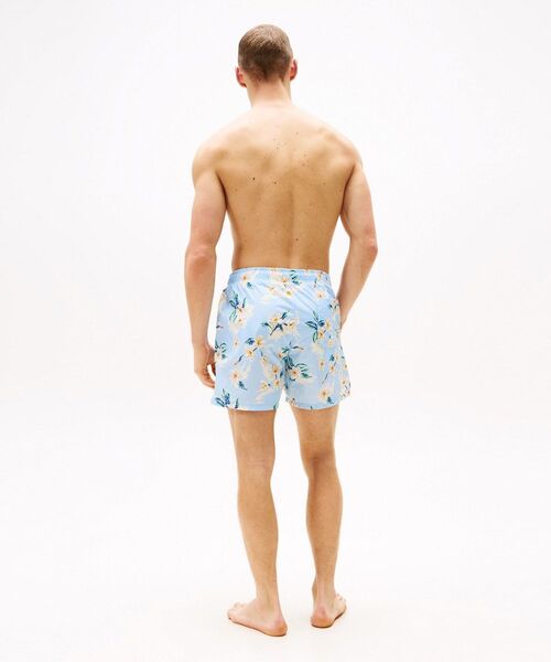 TOMMY HILFIGER（トミーヒルフィガー）の「ミディアムドローストリングプリントボードショーツ（水着・メンズ・ホワイト/グリーン/ホワイト系その他/マルチ/オレンジ・MEDIUM/LARGE/X-LARGE）」の21枚目の写真