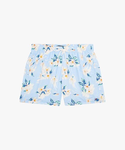 TOMMY HILFIGER（トミーヒルフィガー）の「ミディアムドローストリングプリントボードショーツ（水着・メンズ・ホワイト/グリーン/ホワイト系その他/マルチ/オレンジ・MEDIUM/LARGE/X-LARGE）」の22枚目の写真