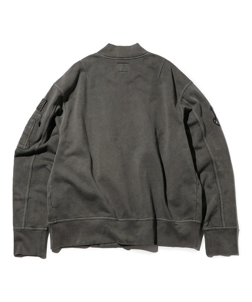 セール】ジャージパッチドMA-1パーカー（パーカー）｜Valley Apparel