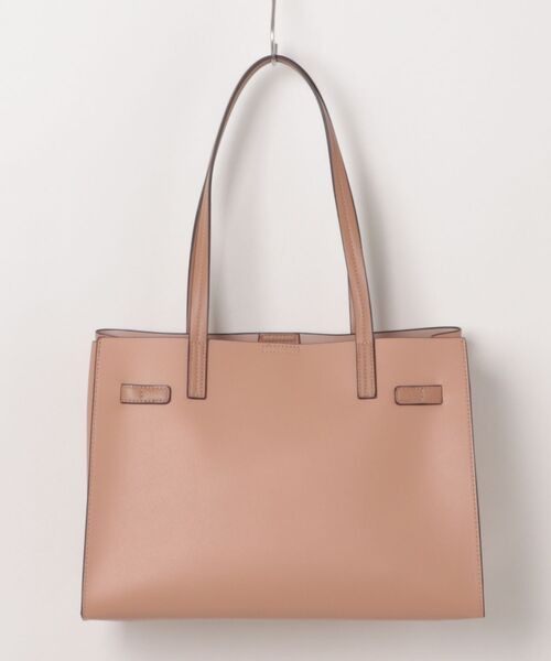 m.f.editorial(エムエフエディトリアル)の「【A4対応 鞄】m.f.エディトリアル レディース 前ポケット付き トートバッグ(トートバッグ・レディース・グレー/ベージュ/ブラック・FREE)」の4枚目の写真