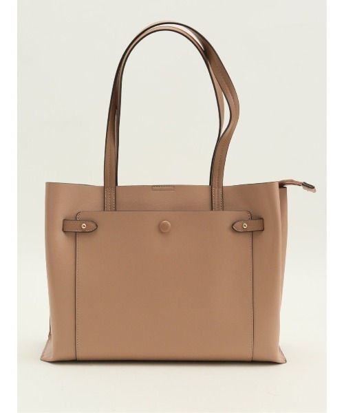 m.f.editorial(エムエフエディトリアル)の「【A4対応 鞄】m.f.エディトリアル レディース 前ポケット付き トートバッグ(トートバッグ・レディース・グレー/ベージュ/ブラック・FREE)」の3枚目の写真