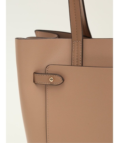 m.f.editorial(エムエフエディトリアル)の「【A4対応 鞄】m.f.エディトリアル レディース 前ポケット付き トートバッグ(トートバッグ・レディース・グレー/ベージュ/ブラック・FREE)」の21枚目の写真