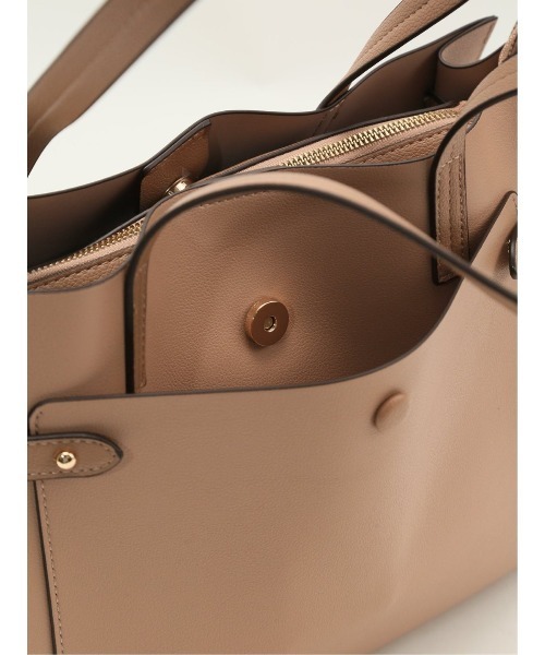 m.f.editorial(エムエフエディトリアル)の「【A4対応 鞄】m.f.エディトリアル レディース 前ポケット付き トートバッグ(トートバッグ・レディース・グレー/ベージュ/ブラック・FREE)」の22枚目の写真