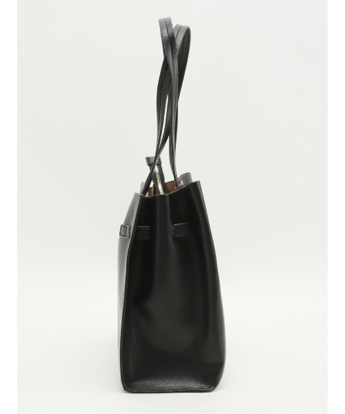 m.f.editorial(エムエフエディトリアル)の「【A4対応 鞄】m.f.エディトリアル レディース 前ポケット付き トートバッグ(トートバッグ・レディース・グレー/ベージュ/ブラック・FREE)」の9枚目の写真