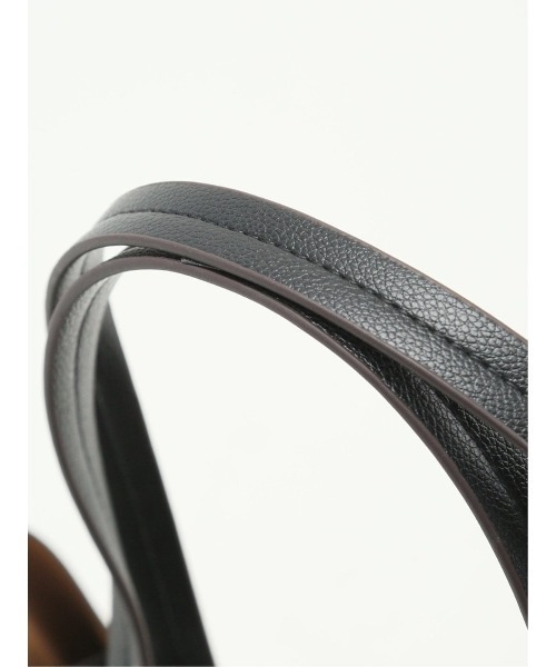 m.f.editorial(エムエフエディトリアル)の「【A4対応 鞄】m.f.エディトリアル レディース 前ポケット付き トートバッグ(トートバッグ・レディース・グレー/ベージュ/ブラック・FREE)」の12枚目の写真