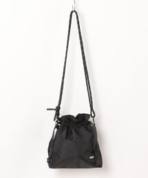 VANS | VANS ヴァンズ Drawstring Shoulder Bag バッグ 125K7190100 BLACK(ボディバッグ/ウエストポーチ)