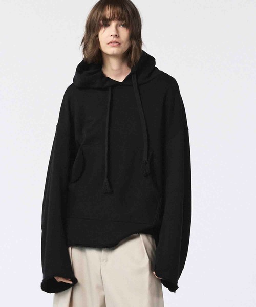メゾンスペシャル　Loop-knit Sweat Pullover Hoodie UNISEX》Loop-knit Sweat Pullover Hoodie/吊り編み裏毛プルオーバー