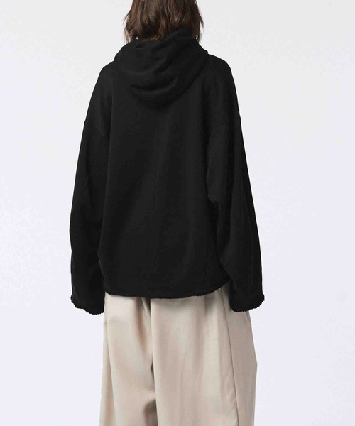 UNISEX》Loop-knit Sweat Pullover Hoodie/吊り編み裏毛プルオーバー