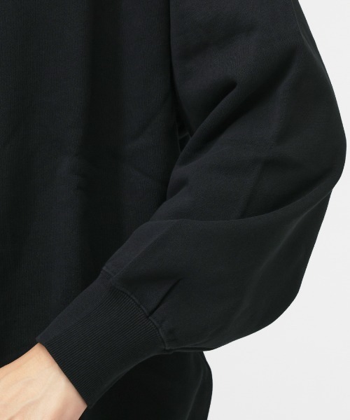 DOD（ディーオーディー）の「ディーオーディー DOD シン・カレッジスウェットシャツ アウトドアカジュアル スウェットトレーナー（スウェット・メンズ・ブラック/グレー・M/L/XL）」の8枚目の写真