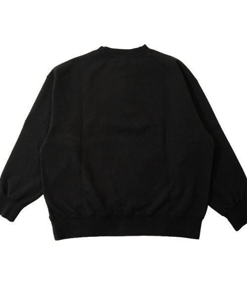 DOD（ディーオーディー）の「ディーオーディー DOD シン・カレッジスウェットシャツ アウトドアカジュアル スウェットトレーナー（スウェット・メンズ・ブラック/グレー・M/L/XL）」の3枚目の写真