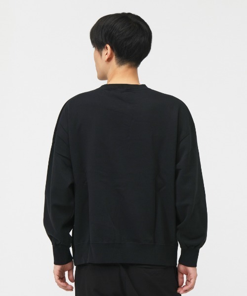 DOD（ディーオーディー）の「ディーオーディー DOD シン・カレッジスウェットシャツ アウトドアカジュアル スウェットトレーナー（スウェット・メンズ・ブラック/グレー・M/L/XL）」の13枚目の写真