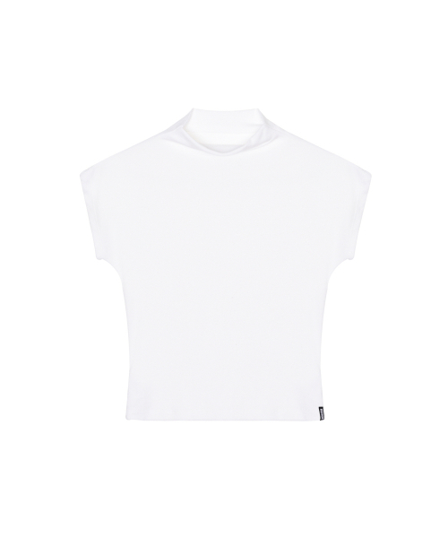 NICK&NICOLE(ニックアンドニコール)の「HALF NECK SLIM TOP_IVORY(Tシャツ/カットソー・レディース・その他・MEDIUM/LARGE)」の4枚目の写真