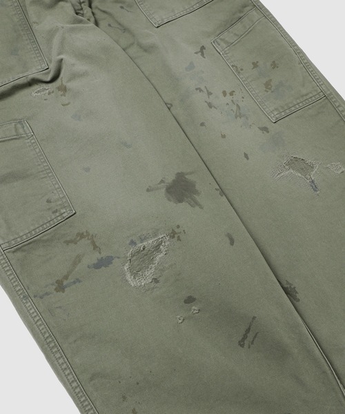 BOW WOW(バウワウ)の「REPAIRED USAF MECHANIC PANTS(カーゴパンツ・メンズ・グリーン系その他・L/XL)」の8枚目の写真
