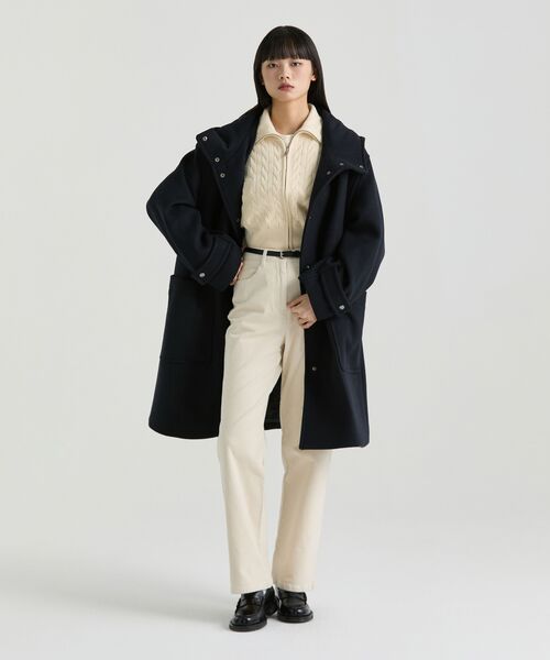 MUSINSA STANDARD WOMAN（ムシンサスタンダードウーマン）の「ウィメンズストレートコーデュロイパンツ[クリーム]（その他パンツ・レディース・その他・30/24/25/26/27/28/29）」の8枚目の写真