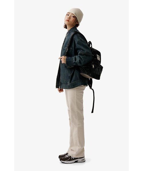 MUSINSA STANDARD WOMAN（ムシンサスタンダードウーマン）の「ウィメンズストレートコーデュロイパンツ[クリーム]（その他パンツ・レディース・その他・30/24/25/26/27/28/29）」の2枚目の写真