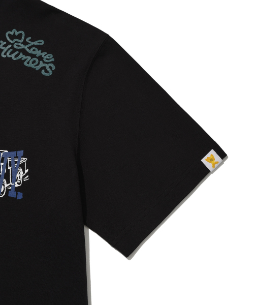 Wacky WiLLy（ワッキーウィリー）の「マルチグラフィック半袖Tシャツブラック（Tシャツ/カットソー・レディース・その他・SMALL/MEDIUM/LARGE/X-LARGE）」の6枚目の写真